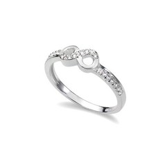 Sterling Silver CZ Crystal