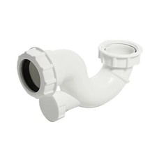 FloPlast TSB42 Shallow Bath Trap White 40mm 