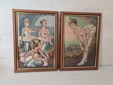2 Vintage Seg de Paris Ballet