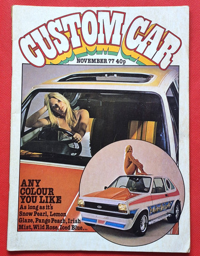Custom car magazine - nov, 1977