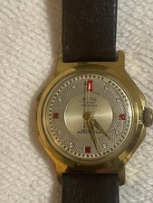 Berg Parat Aquarex Watch 32mm Automatic Ruby & Diamonds indices 