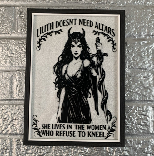 Lilith wall art female - art,,