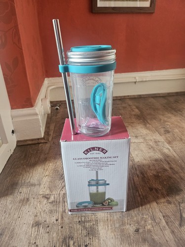 Kilner glass smoothie making - kilner,