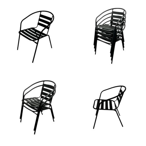 Black steel garden - steel,