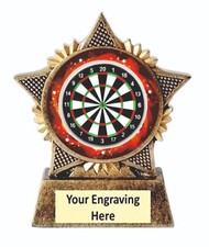 Darts Trophy Star Award 90mm