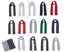 Airy Polka Dot Scarf Classic