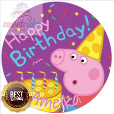 Peppa Pig Cake Topper |
