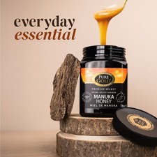 Pure Gold 100+ MGO, 1kg  *SAVE 1/3RD RSP £29.99* Certified Premium Manuka Honey