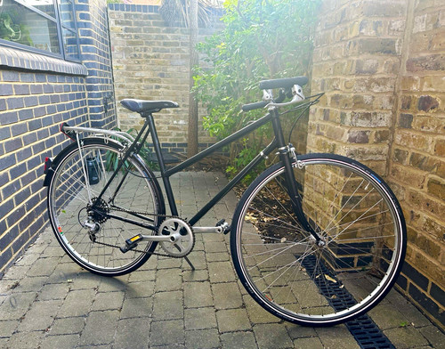 Vintage black 700c mixte - vintage,
