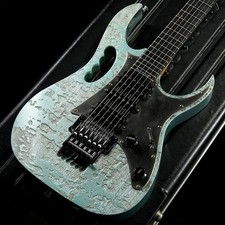 Ibanez JEM90 HAM Blue-green metallic texture Used Electric Guitar