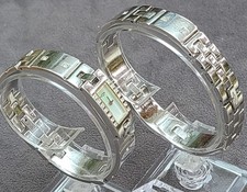 Rotary LB77140/BR/07 Ladies Stainless Steel Wristwatch & Bracelet Set