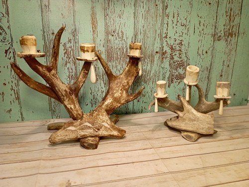 Vintage sami reindeer horn - vintage,