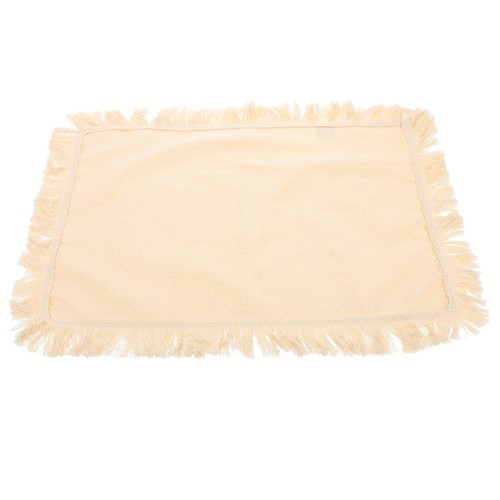 Natural cotton linen placemat - natural,
