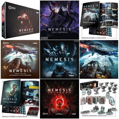 Nemesis lockdown board game - nemesis,