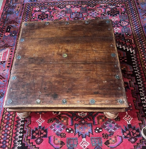 Indian bajot table antique - bajot,