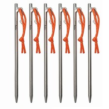 Titanium Alloy Tent Pegs Heavy