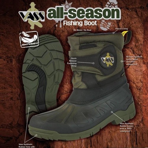 Vass all season fishing boot - vass,