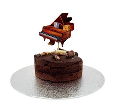 Grand Piano Cake Topper - Grand Piano Cake Decoration - MI-11-CT