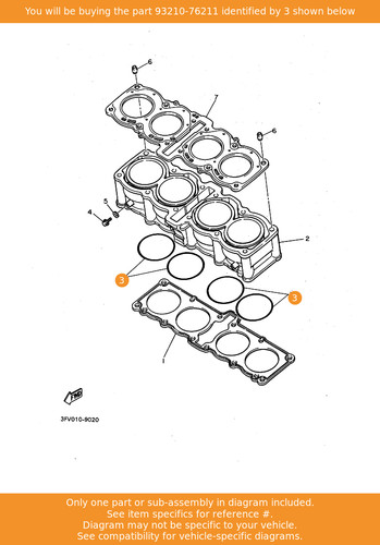 Yamaha ring 93210 76211 oem - yamaha,