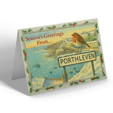 CHRISTMAS CARD - Porthleven -