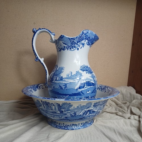 Vintage 1990s spode blue - vintage,