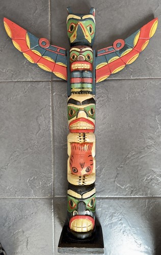 Vintage hand carved - vintage, 24”