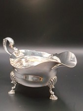 Antique Silver Sauce Boat