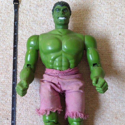 Marvel hulk 1978 green plastic - green,