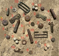 WW1 British French German Somme Relics Interesting Collection Group Lot Cleaned