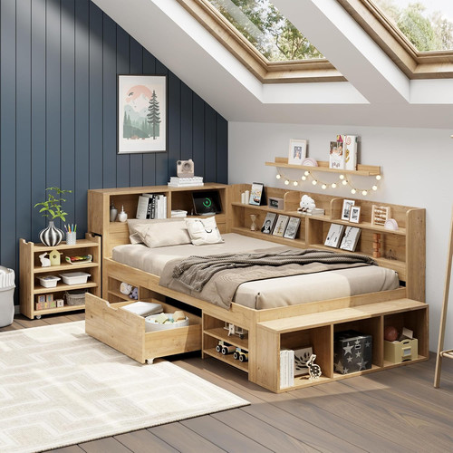 Single storage bed frame - single,
