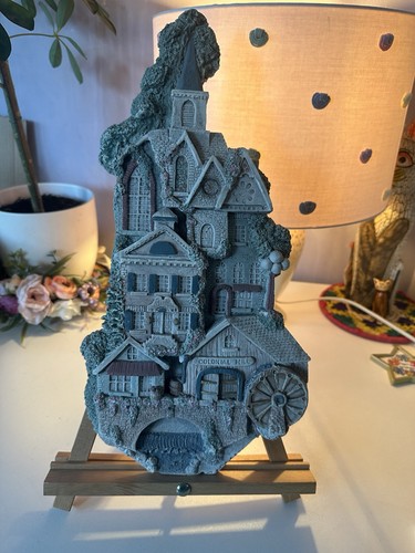 Vtg stone style - vtg, plaque
