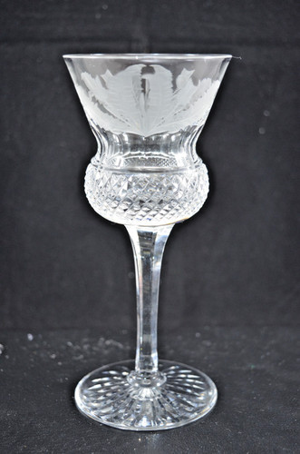 Edinburgh crystal thistle wine - crystal,