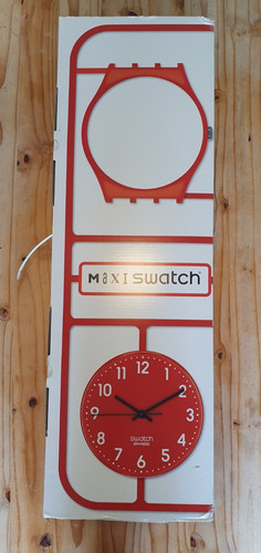 Maxi swatch cote wall clock - maxi,