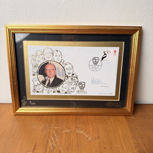 Phil collins signed comic - collins,