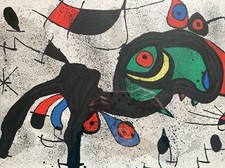 Vintage Joan Miro Lithograph