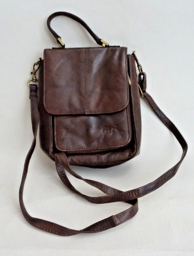 Gigi brown messenger - brown, crossbody
