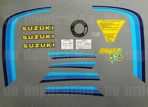 1983 suzuki alt - 1983, decals