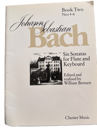 Bach flute sonatas book - bach, 2