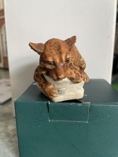 Harmony Kingdom Treasure Jest Sweet Spot 2002 clouded leopard