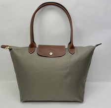 Longchamp Large Light Grey Tote Bag 1899