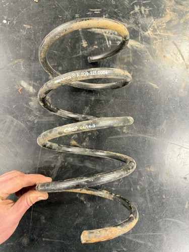 Front coil spring - front, mercedes