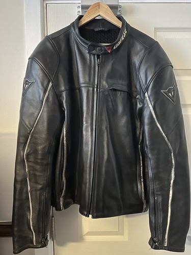 Dainese leather biker jacket - dainese,