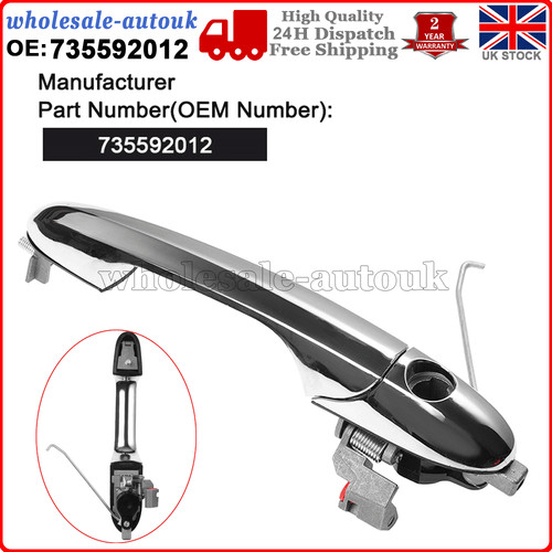 Drivers side outer door handle - drivers,