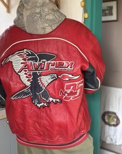 Avirex men leather jacket - avirex,
