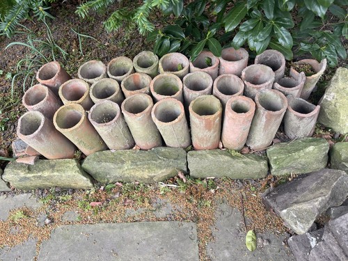 Clay drainage pipes x - clay, 12''