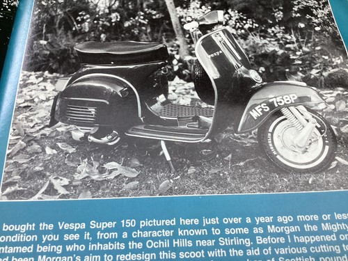 Vespa poster scooter - vespa,