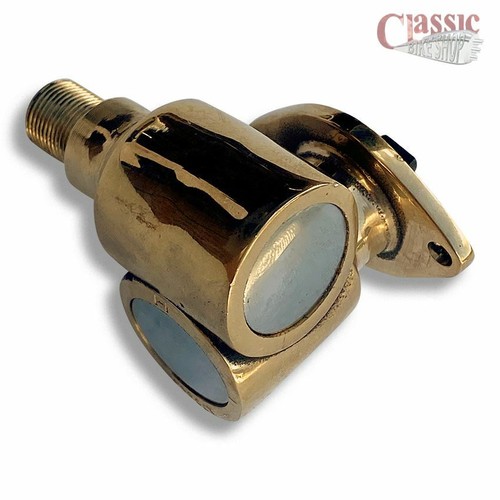 Bsa goldstar brass rev counter - bsa,