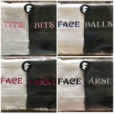 Novelty face cloths flannels