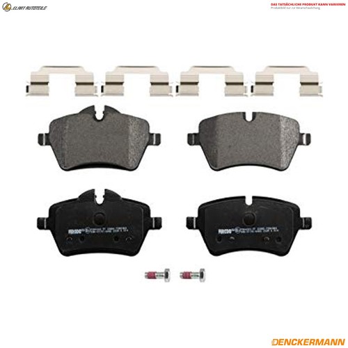 Brake pad set disc - brake,