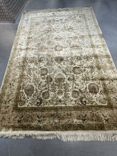 Kashmir silk on silk Rug